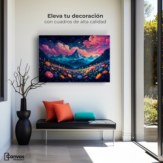 Foto 3 | Foto 3 | Cuadro Decorativo Canvas Paisaje Colorido 90x60