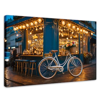 Foto 1 | Foto 1 | Cuadro Decorativo Canvas Bicicleta Boulevard 90x60