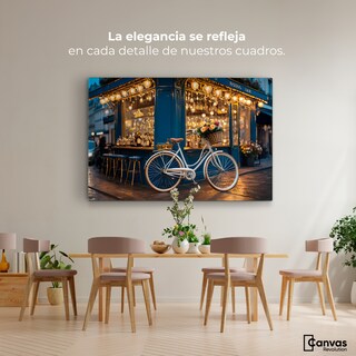Foto 2 | Foto 2 | Cuadro Decorativo Canvas Bicicleta Boulevard 90x60
