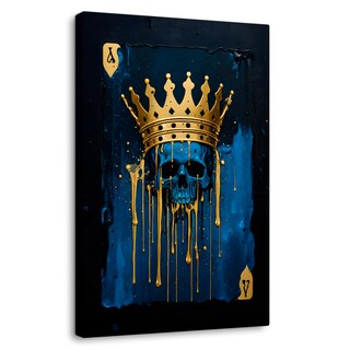 Foto 1 | Foto 1 | Cuadro Decorativo Canvas Realeza Eterna Azul 60x90