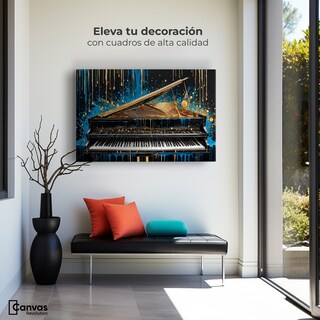 Foto 3 | Foto 3 | Cuadro Decorativo Canvas Sinfonía Cromática 90x60
