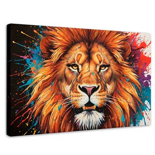 Foto 1 | Foto 1 | Cuadro Decorativo Canvas Majestad Colores 90x60