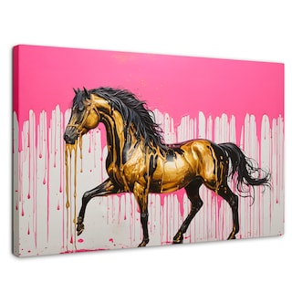 Foto 1 | Foto 1 | Cuadro Decorativo Canvas Esplendor Oro Rosa 90x60
