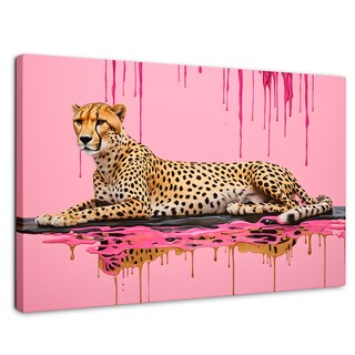 Foto 1 | Foto 1 | Cuadro Decorativo Canvas Manchas Majestuosas 90x60