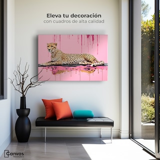 Foto 3 | Foto 3 | Cuadro Decorativo Canvas Manchas Majestuosas 90x60