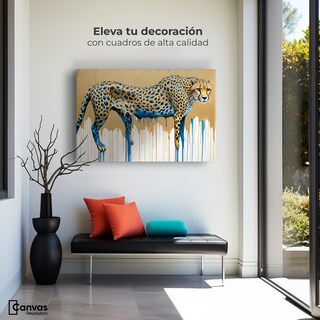 Foto 3 | Foto 3 | Cuadro Decorativo Canvas Majestad Derretida 90x60