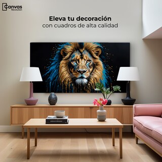 Foto 3 | Foto 3 | Cuadro Decorativo Canvas Rey Majestuosidad 120x60