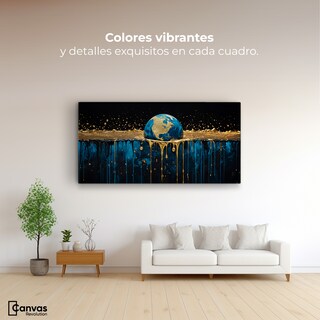 Foto 2 | Foto 2 | Cuadro Decorativo Canvas Mundo Celestial 120x60