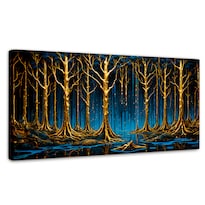 Cuadro Decorativo Canvas Reflejos Vibrantes 120x60