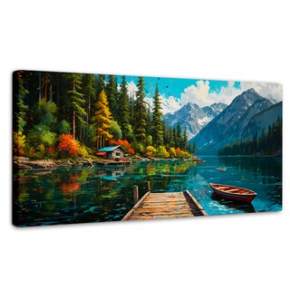 Foto 1 | Foto 1 | Cuadro Decorativo Canvas Paisaje Relajante 120x60
