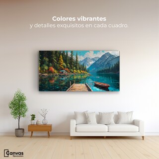 Foto 2 | Foto 2 | Cuadro Decorativo Canvas Paisaje Relajante 120x60
