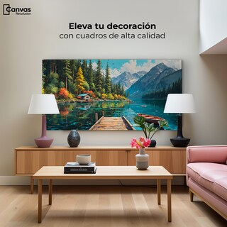Foto 3 | Foto 3 | Cuadro Decorativo Canvas Paisaje Relajante 120x60