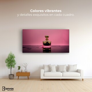 Foto 2 | Foto 2 | Cuadro Decorativo Canvas Revolution Esencias Rosadas 120 x 60 cm