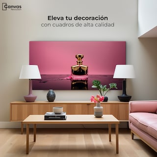 Foto 3 | Foto 3 | Cuadro Decorativo Canvas Revolution Esencias Rosadas 120 x 60 cm