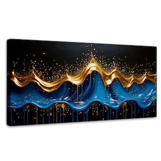 Foto 1 | Foto 1 | Cuadro Decorativo Canvas Revolution Ondas Preciosas 120 x 60 cm