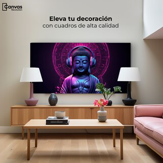 Foto 3 | Foto 3 | Cuadro Decorativo Canvas Sonido Espiritual 120x60