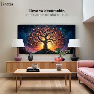 Foto 3 | Foto 3 | Cuadro Decorativo Canvas Árbol Luz Eterna 120x60