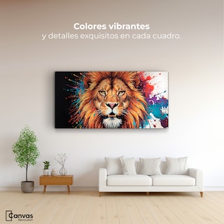 Foto 2 | Foto 2 | Cuadro Decorativo Canvas Majestad Colores 120x60