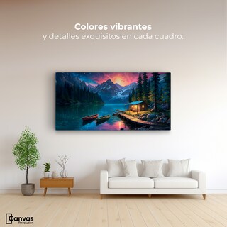 Foto 2 | Foto 2 | Cuadro Decorativo Canvas Montaña Estelar 120 x 60
