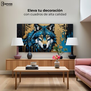 Foto 3 | Foto 3 | Cuadro Decorativo Canvas Lobo Majestuoso 120x60