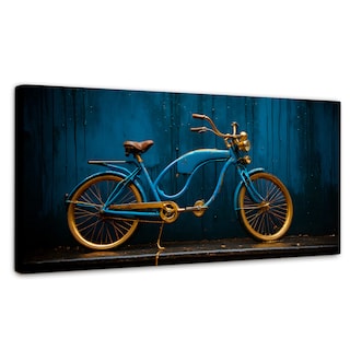 Foto 1 | Foto 1 | Cuadro Decorativo Canvas Bicicleta Vintage 120x60