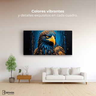 Foto 2 | Foto 2 | Cuadro Decorativo Canvas Plumas Celestiales 120x60