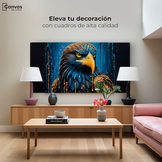 Foto 3 | Foto 3 | Cuadro Decorativo Canvas Plumas Celestiales 120x60