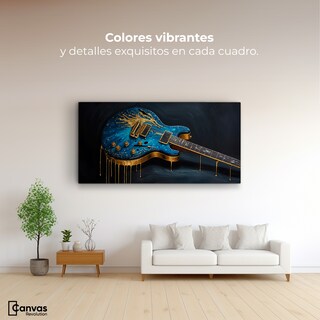 Foto 2 | Foto 2 | Cuadro Decorativo Canvas Melodía Pintada 120x60