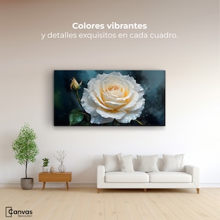 Foto 2 | Foto 2 | Cuadro Decorativo Canvas Pétalos Celestiales 120x60