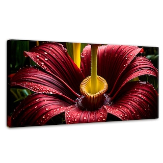 Foto 1 | Foto 1 | Cuadro Decorativo Canvas Eterna Flor Extraña 120x60