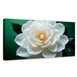 Foto 1 | Foto 1 | Cuadro Decorativo Canvas Camelia Eterna Flor 120x60