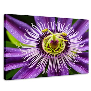 Foto 1 | Foto 1 | Cuadro Decorativo Canvas Flor Pasión Eterna 90x60