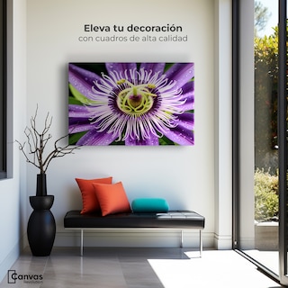 Foto 3 | Foto 3 | Cuadro Decorativo Canvas Flor Pasión Eterna 90x60