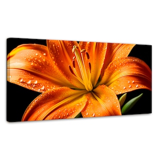 Foto 1 | Foto 1 | Cuadro Decorativo Canvas Llama Lirio Macro 120x60