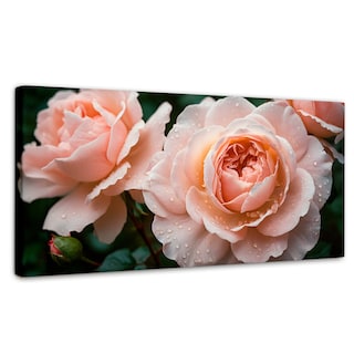 Foto 1 | Foto 1 | Cuadro Decorativo Canvas Eterna Rosa Inglesa 120x60