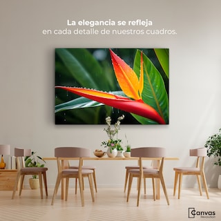 Foto 2 | Foto 2 | Cuadro Decorativo Canvas Llama De Heliconia 90x60