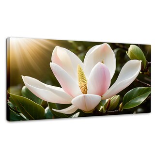 Foto 1 | Foto 1 | Cuadro Decorativo Canvas Canto De Magnolia 120x60