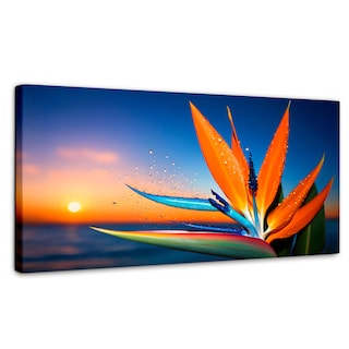 Foto 1 | Foto 1 | Cuadro Decorativo Canvas Ave De Paraíso Vivo 120x60