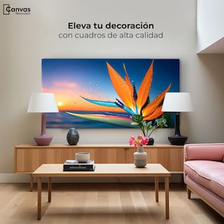 Foto 3 | Foto 3 | Cuadro Decorativo Canvas Ave De Paraíso Vivo 120x60