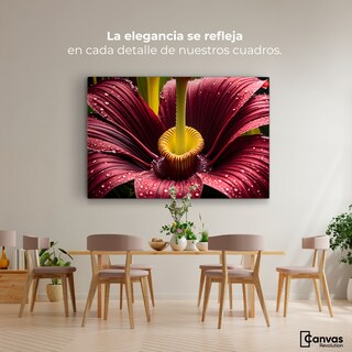 Foto 2 | Foto 2 | Cuadro Decorativo Canvas Eterna Flor Extraña 90x60