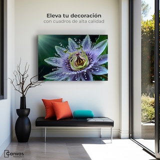 Foto 3 | Foto 3 | Cuadro Decorativo Canvas Pasión Flor Eterna 90x60
