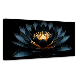 Foto 1 | Foto 1 | Cuadro Decorativo Canvas Loto En Sombra 120x60