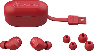 Foto 4 | Foto 4 | Auriculares Inalámbricos JLab Go Air Pop True Estuche de Carga Rojos Reacondicionado