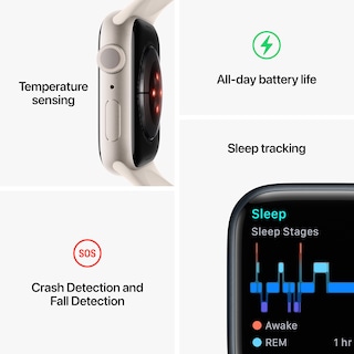 Foto 2 | Foto 2 | Apple Watch Series 8 45 mm Aluminio Medianoche Reacondicionado