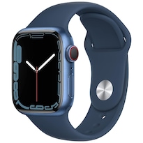 Reloj Inteligente Apple Watch Series 7 Con Gps + Cellular De 41 Mm Color Azul Reacondicionado