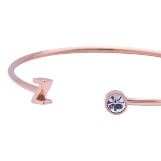 Foto 3 | Foto 3 | Pulsera tipo Brazalete Luckyly Baño de Oro Rosa 18k Sonia Letra Z para Mujer