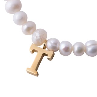 Foto 2 | Foto 2 | Pulsera Luckly Letra T color Oro para Mujer