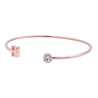 Foto 2 | Foto 2 | Pulsera LuckyLy Baño de Oro Rosa 18k Sonia Letra H para Mujer