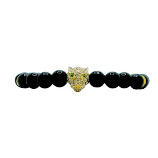 Foto 1 | Foto 1 | Pulsera Jaguar de Piedra Ónix