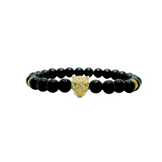 Foto 2 | Foto 2 | Pulsera Jaguar de Piedra Ónix